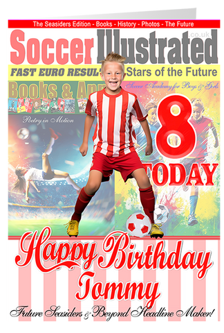 Felixstowe & Walton United F.C. Birthday Cards for Boys and Girls