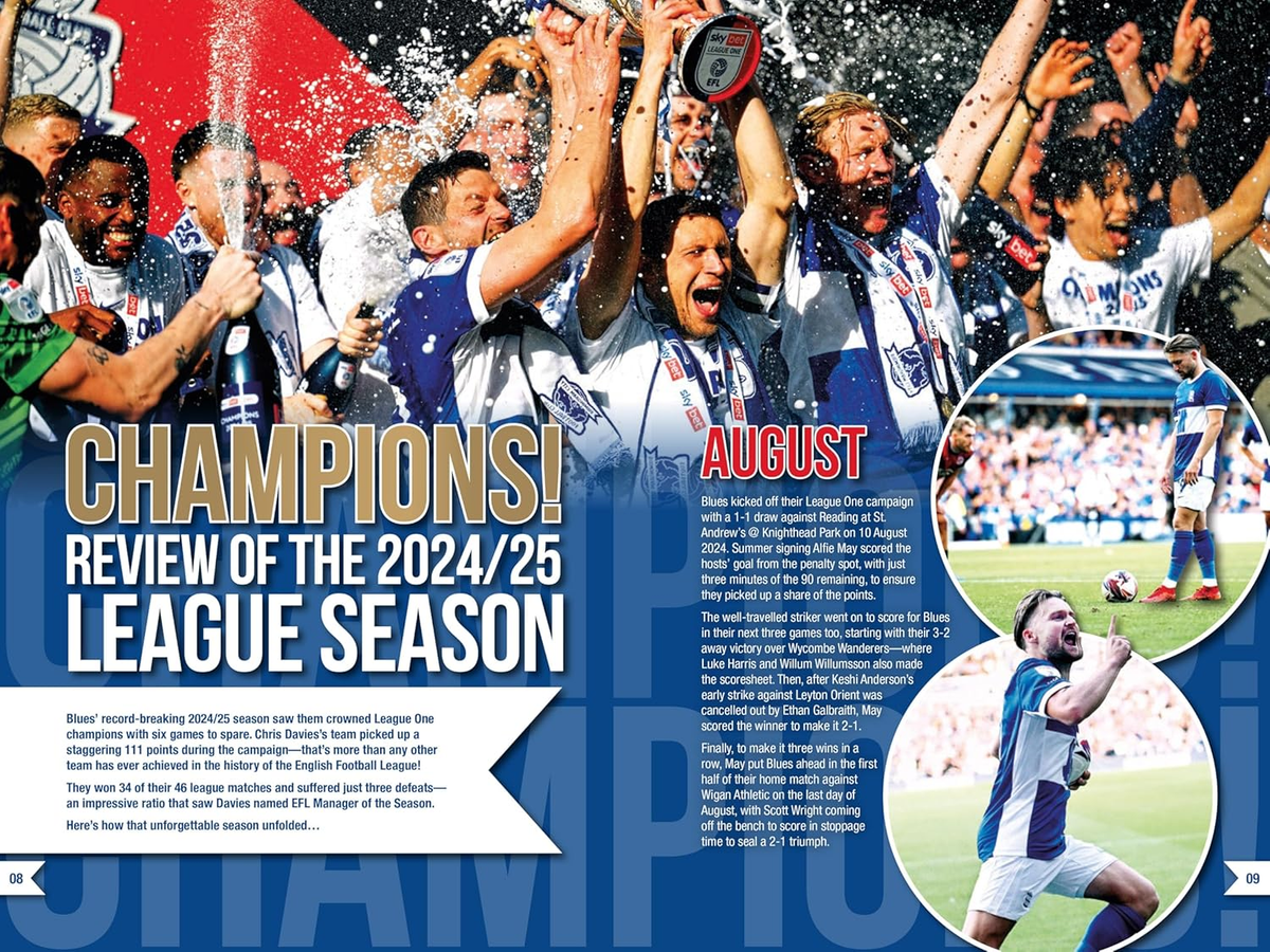 Birmingham City Official Annual 2026 – SOCCER BOOKS