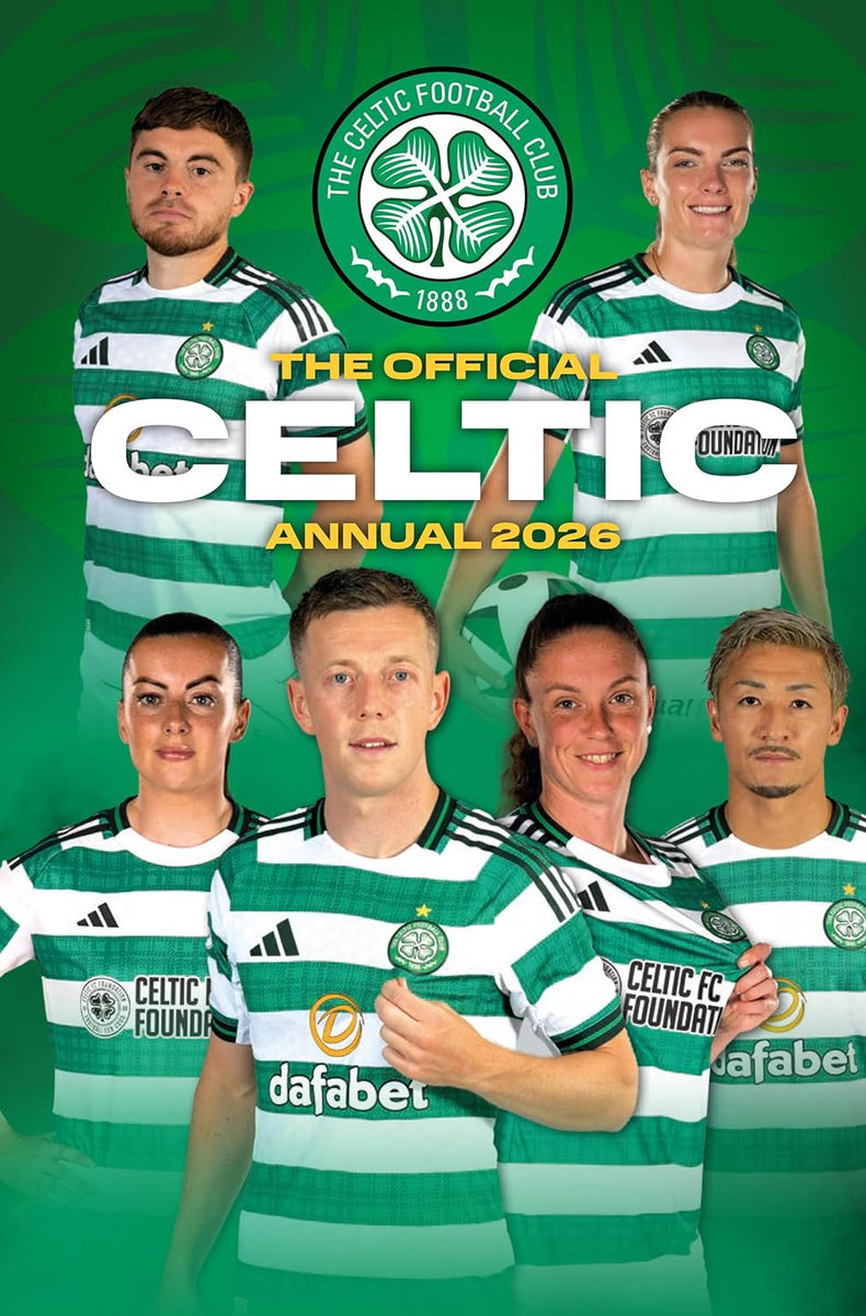 Celtic Football Club Official Annual 2026 SOCCER BOOKS The Official Celtic Annual 2026 1200x1200 