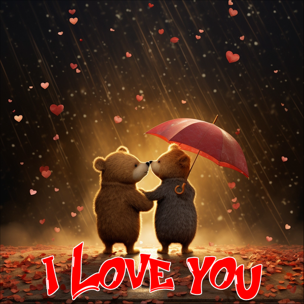 The Bears Saying, "I Love You," Greeting Card Collection