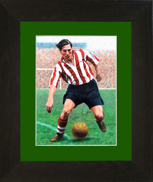 Len Shackleton 'Clown Prince of Soccer' Sunderland AFC Memory Greeting Card #safc