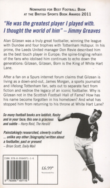 In Search of Alan Gilzean The Lost Legacy of a Dundee and Spurs Legend