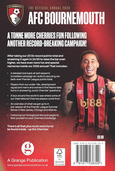 AFC Bournemouth Official Annual 2026