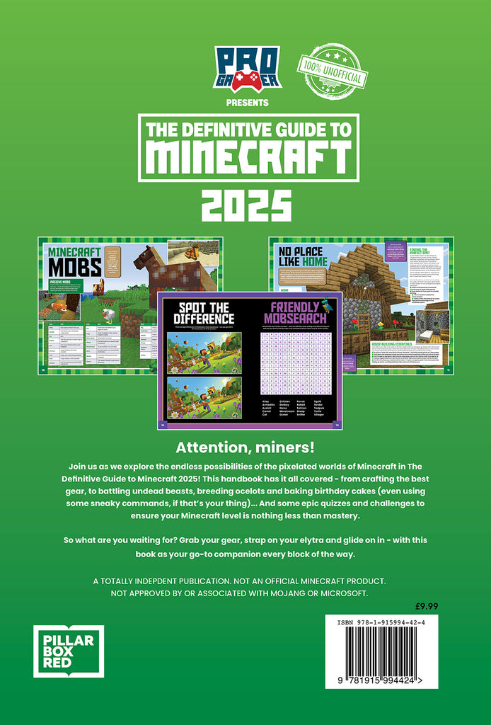 Minecraft Definitive Guide Definitive Guide to Minecraft 2025 – SOCCER BOOKS