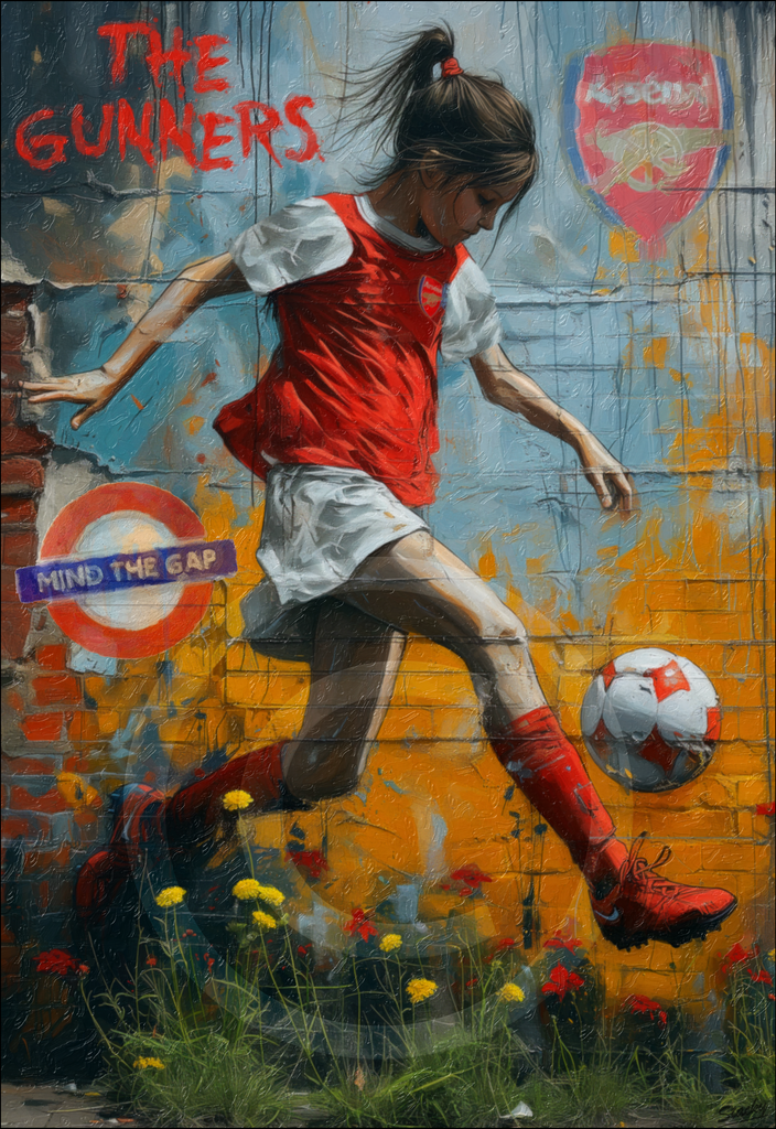 Pallone Da Calcio UEFA Premier League - Design Graffiti Liverpool Arsenal City Chelsea - Taglia 5 - Foto 3