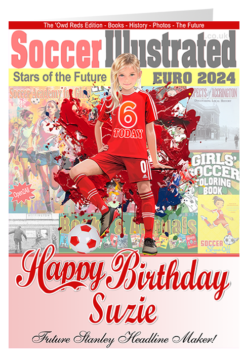 Accrington Stanley F.C. Birthday Cards for Boys and Girls