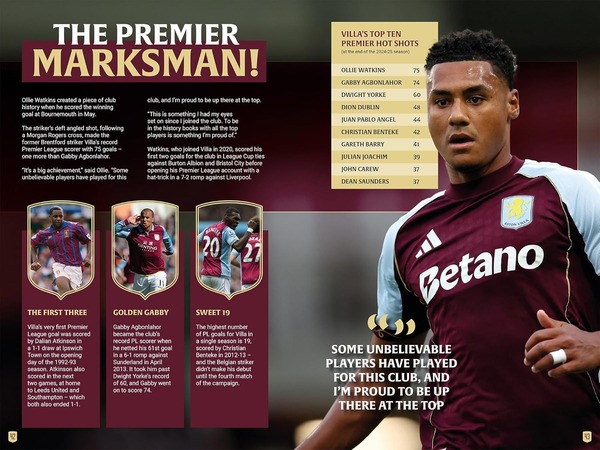 Aston Villa Official Annual 2026