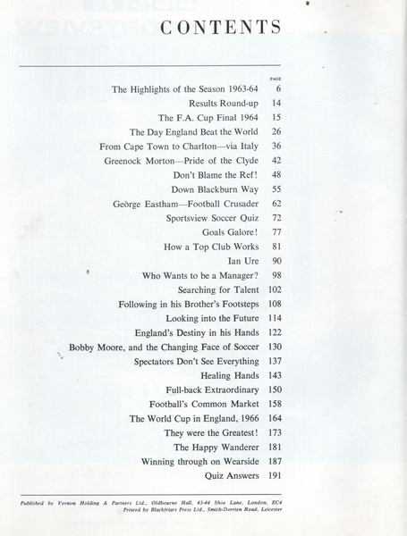 The Sportsview Book of Soccer #7