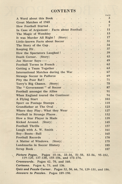 The Boys Book of Soccer 1946