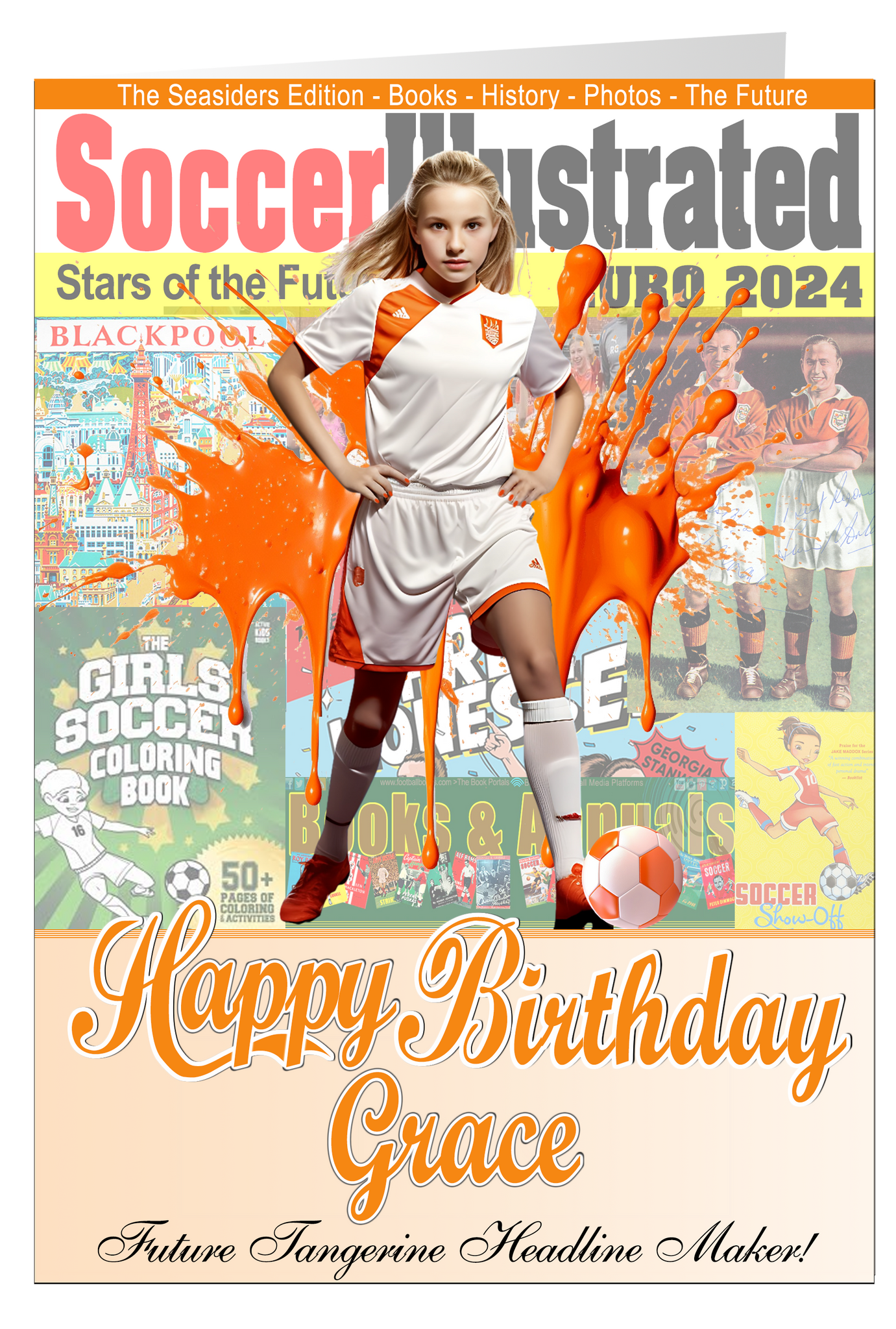 Blackpool F.C. Birthday Cards for Boys and Girls