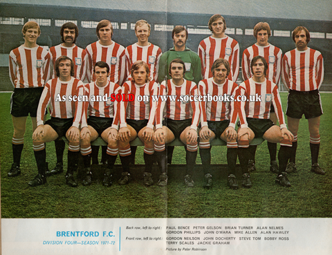 Brentford Football Club 1971-72