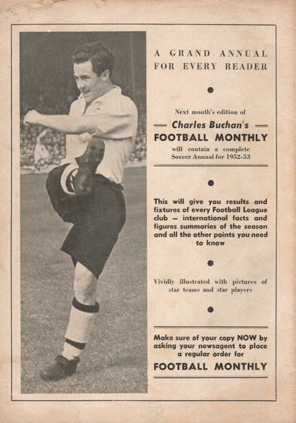 Charles Buchan’s Football Monthly July 1952