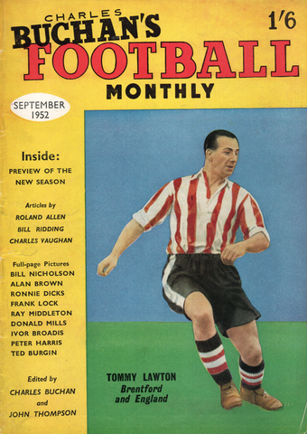 Charles Buchan’s Football Monthly Sept 1952