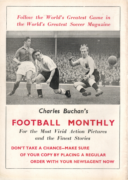 Charles Buchan’s Football Monthly Sept 1952