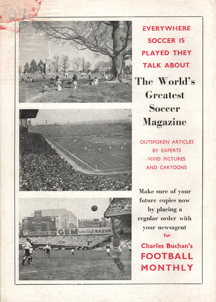 Charles Buchan’s Football Monthly October 1952