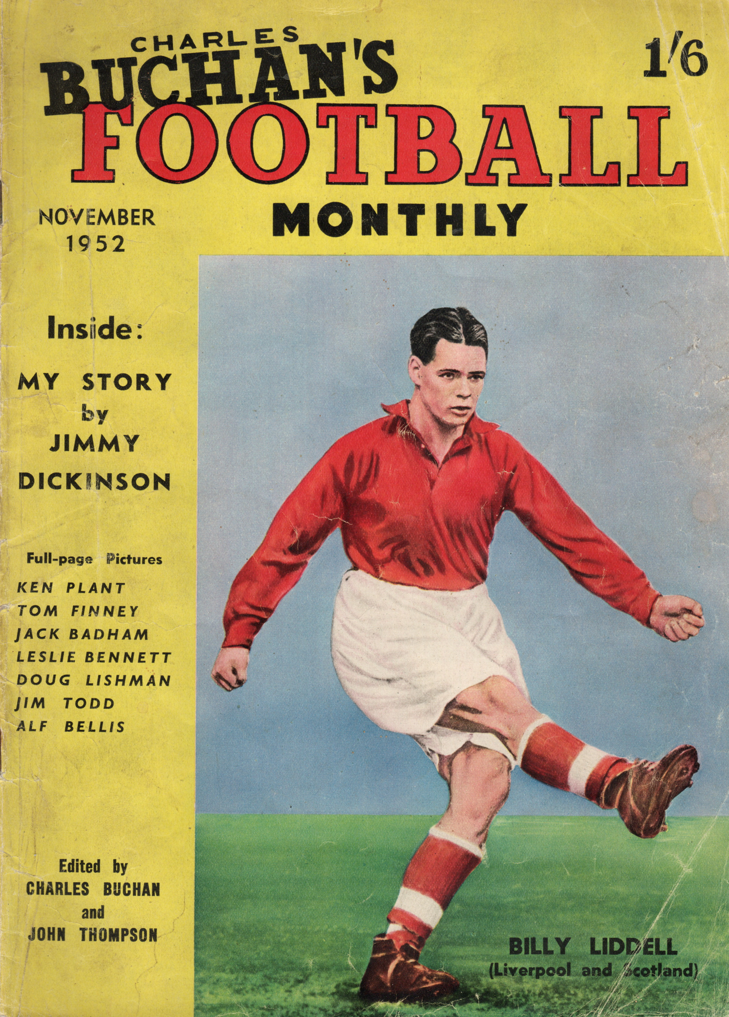 Charles Buchan’s Football Monthly Nov 1952