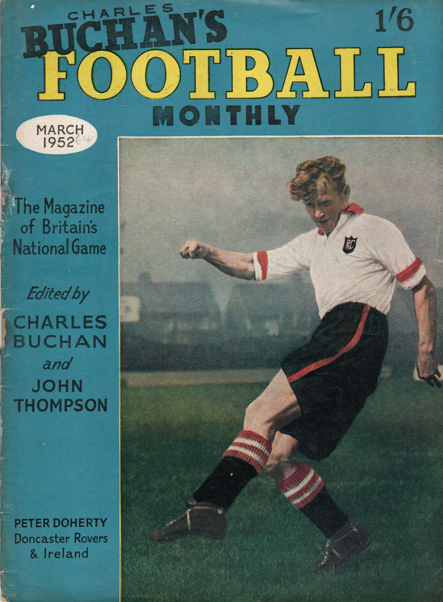 Charles Buchan’s Football Monthly March 1952