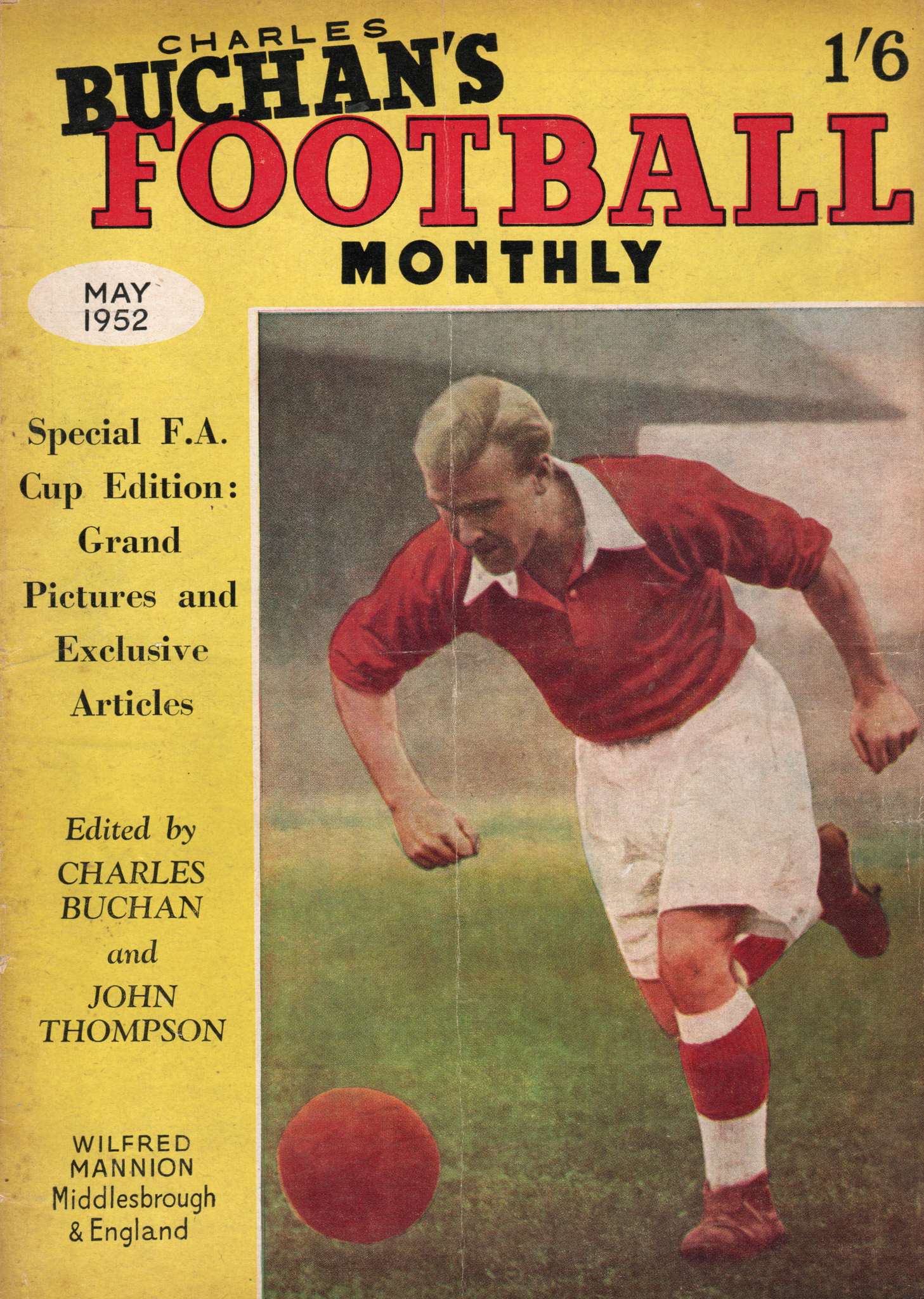 Charles Buchan’s Football Monthly May 1952