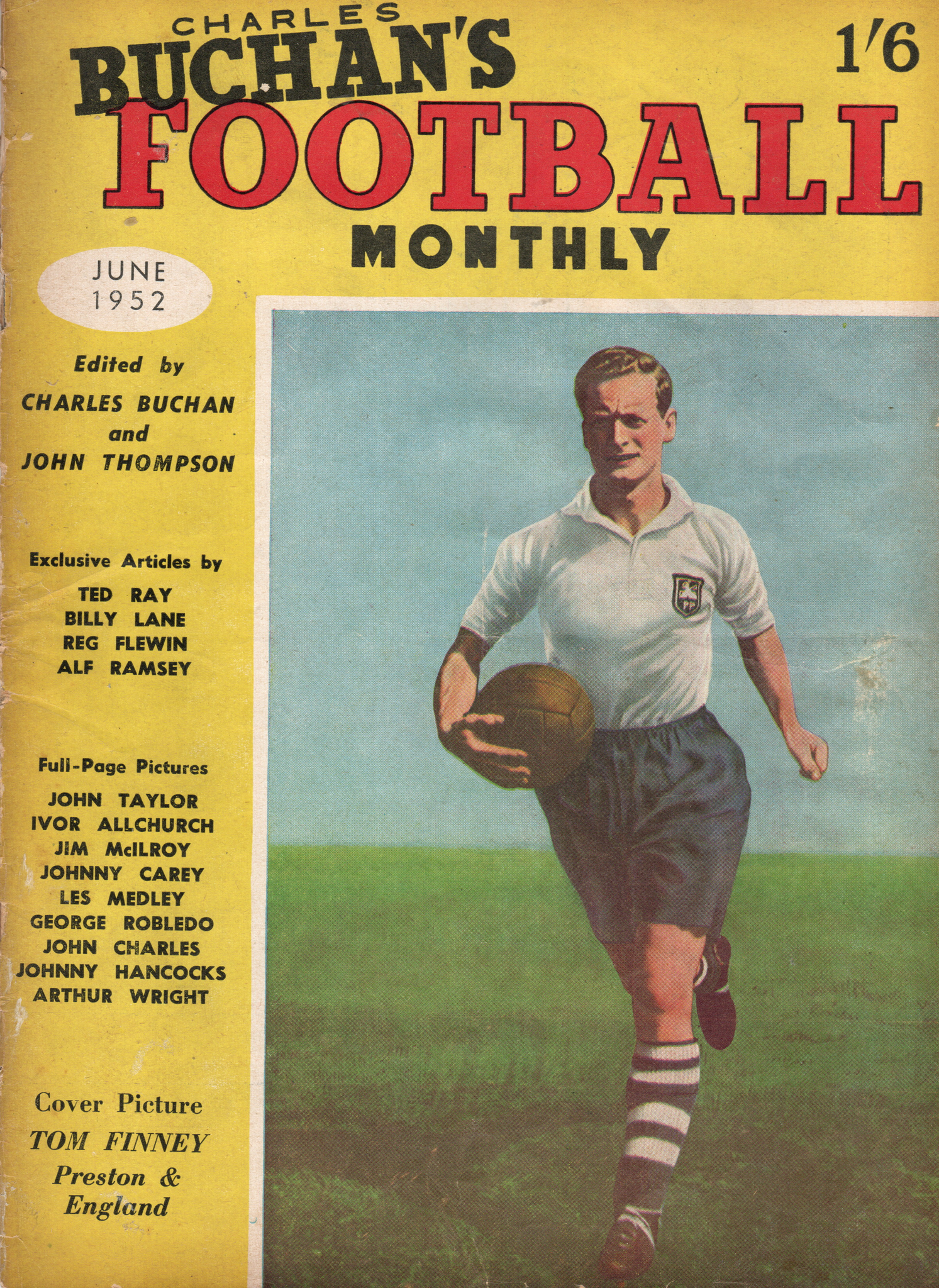 Charles Buchan’s Football Monthly June 1952