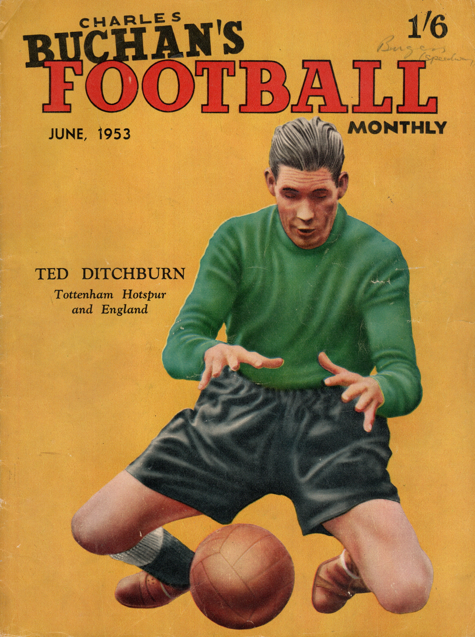 Charles Buchan’s Football Monthly June 1953