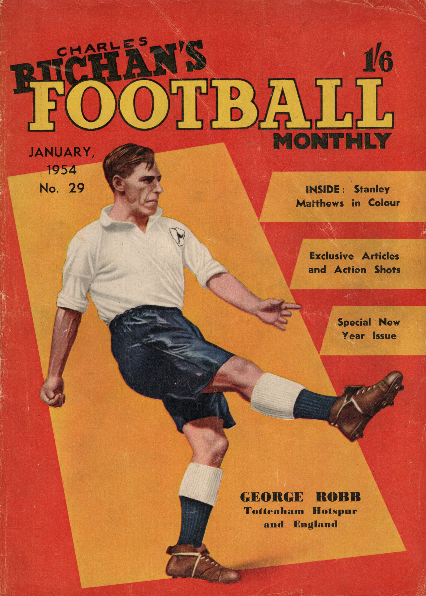 Charles Buchan’s Football Monthly January 1954