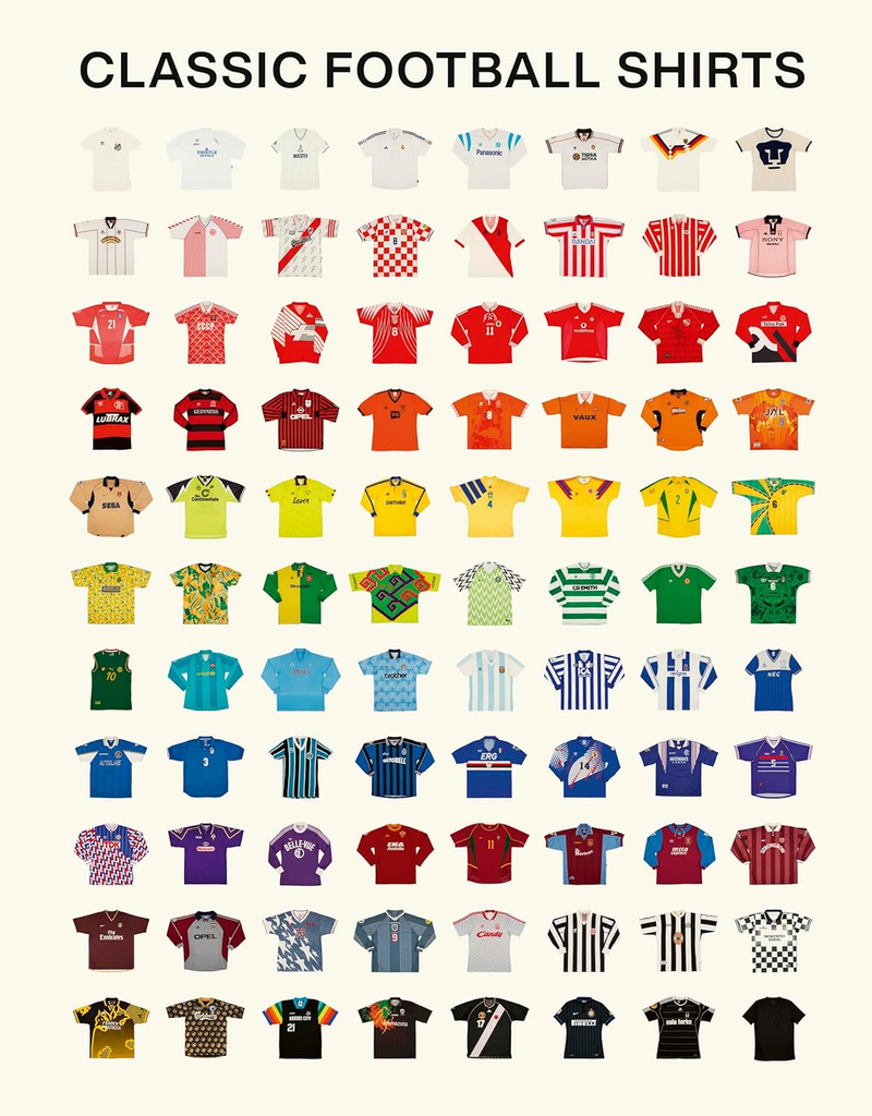 Classic Football Shirts The Ultimate Football Shirts Book SOCCER BOOKS classic-football-shirts-the-ultimate-football-shirts-book-soccer-books