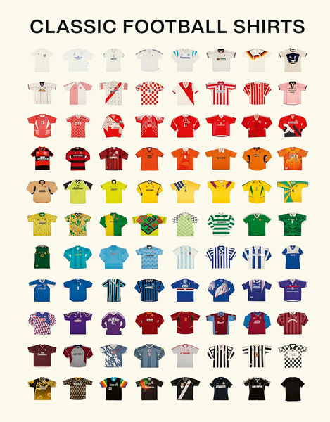 Classic Football Shirts: The ultimate football shirts book