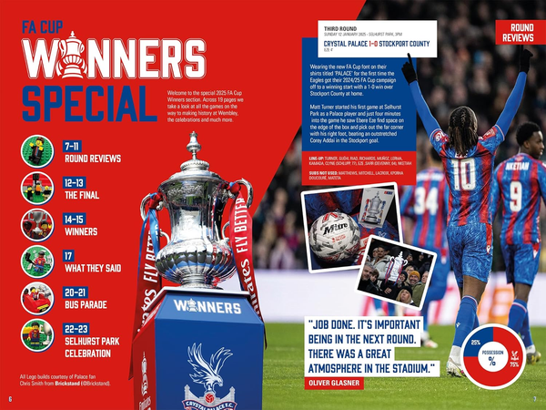 Crystal Palace FC Official Annual 2026