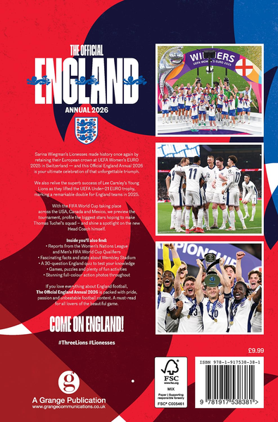 England Football Official Annual 2026