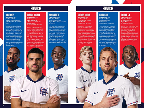 England Football Official Annual 2026