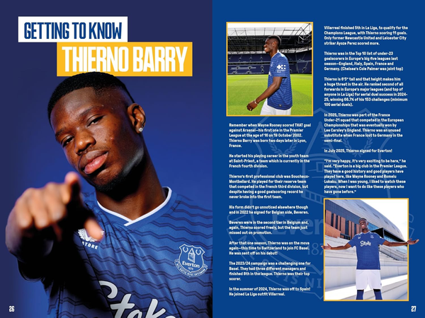 Everton FC Official Annual 2026