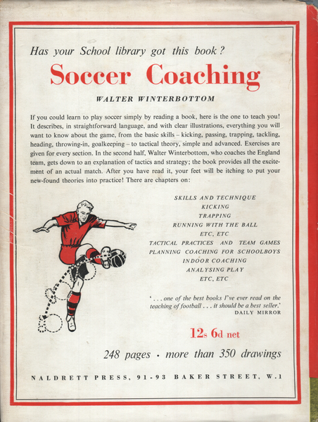 The FA Book for Boys 6th Edition 1953-1954