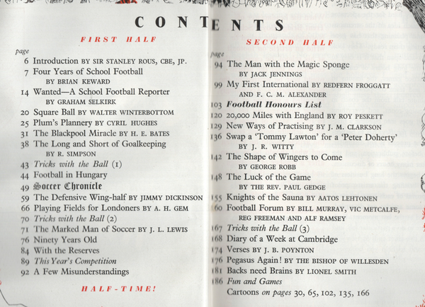 The FA Book for Boys 6th Edition 1953-1954