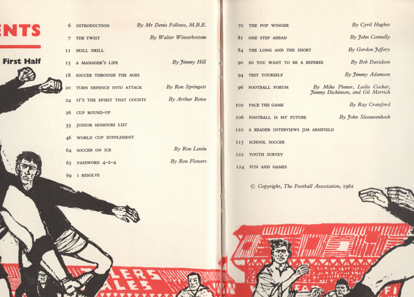 The FA Book for Boys 15th Edition 1961-1962