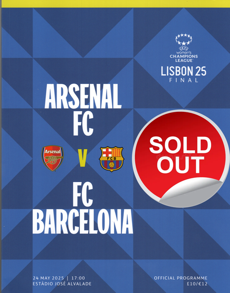 2025 UEFA Women's Champions League final Arsenal v Barcelona