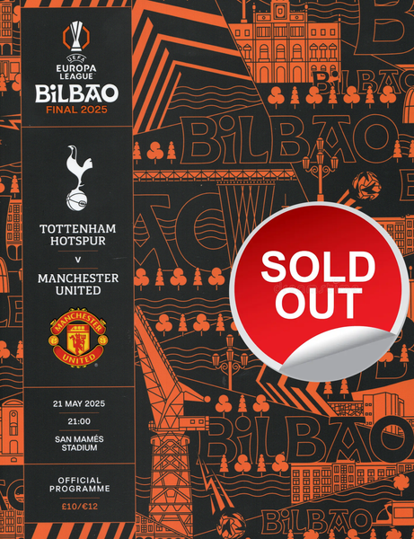 2025 UEFA Europa League final Tottenham Hotspur v Manchester United