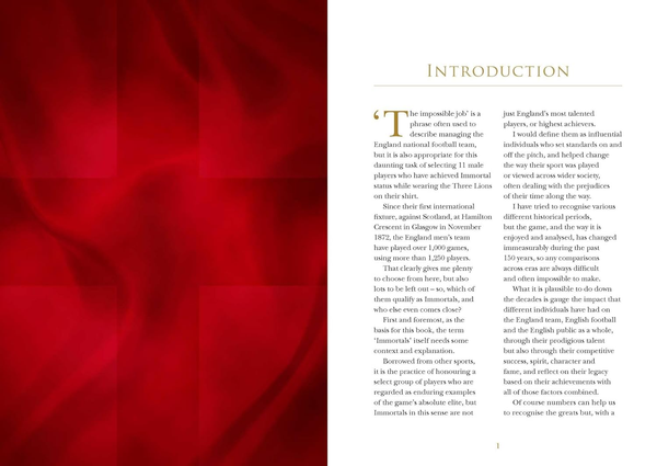 Immortals of English Football (The Immortals)