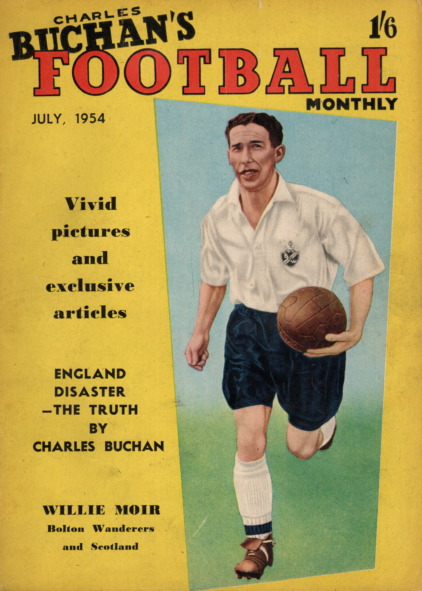 Charles Buchan’s Football Monthly July 1954