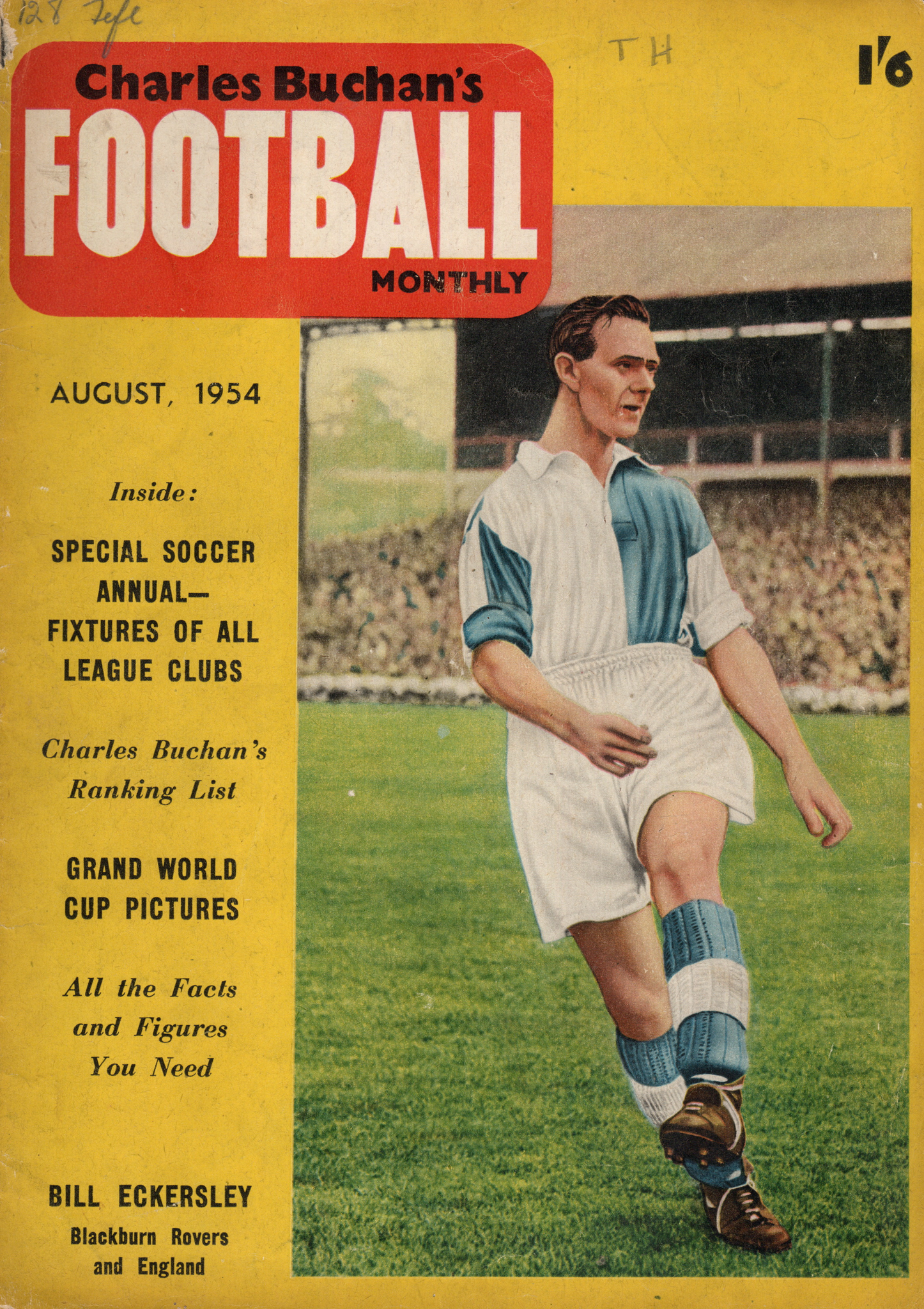 Charles Buchan’s Football Monthly August 1954
