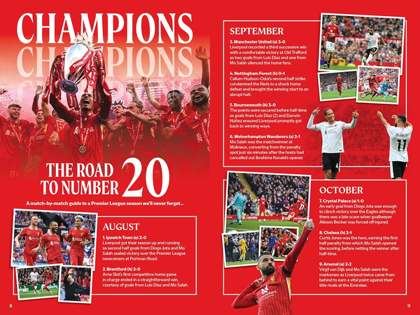 Liverpool FC Official Annual 2026