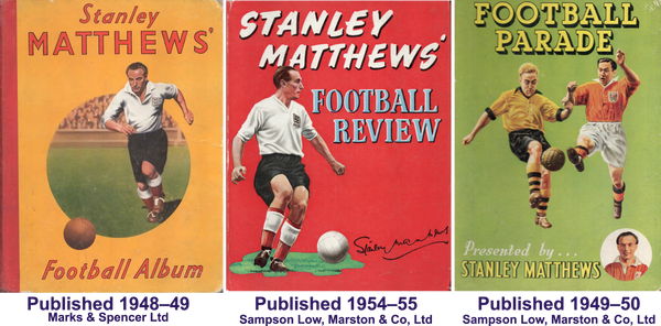 Stanly Matthews Annuals 1949 - 1954