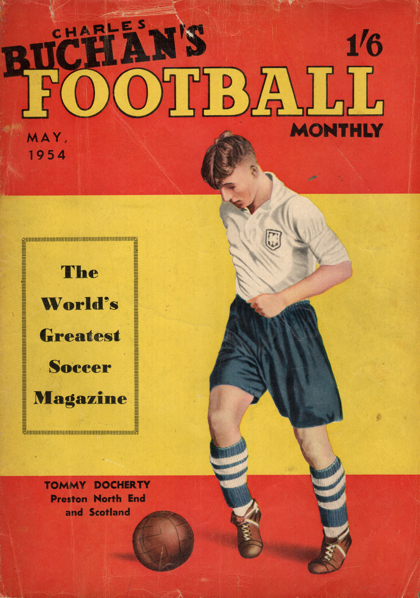Charles Buchan’s Football Monthly May 1954