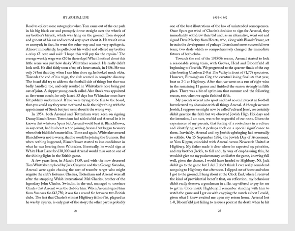 My Arsenal Life: Doubles, Invincibles, Glory and Despair