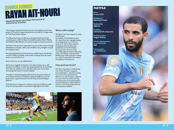 Manchester City FC Official Annual 2026