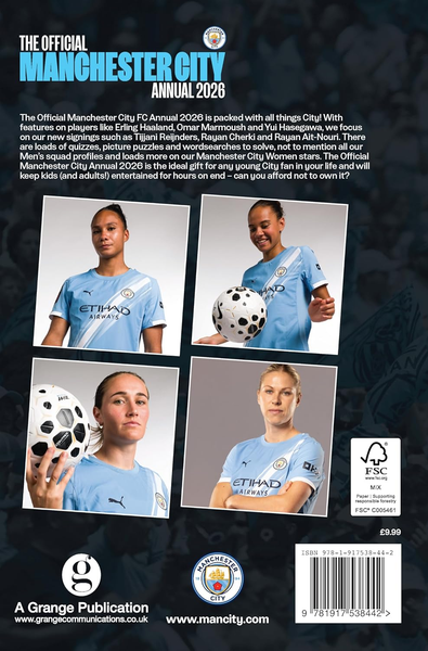 Manchester City FC Official Annual 2026