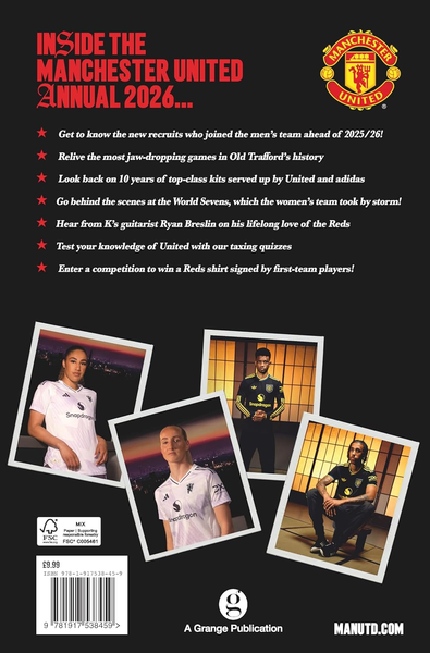 Manchester United FC Official Annual 2026