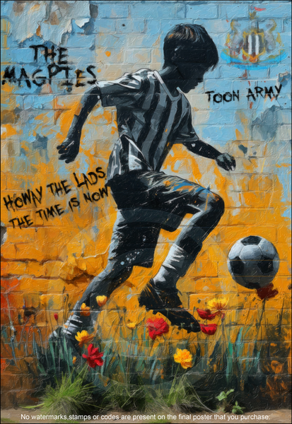 Soccer Graffiti Posters