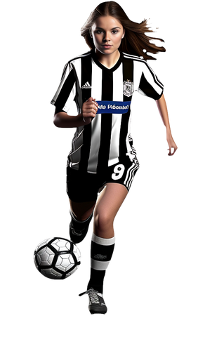 Newcastle United Theme Girl Player