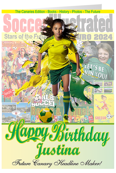 Norwich City F.C. Birthday Cards for Boys and Girls