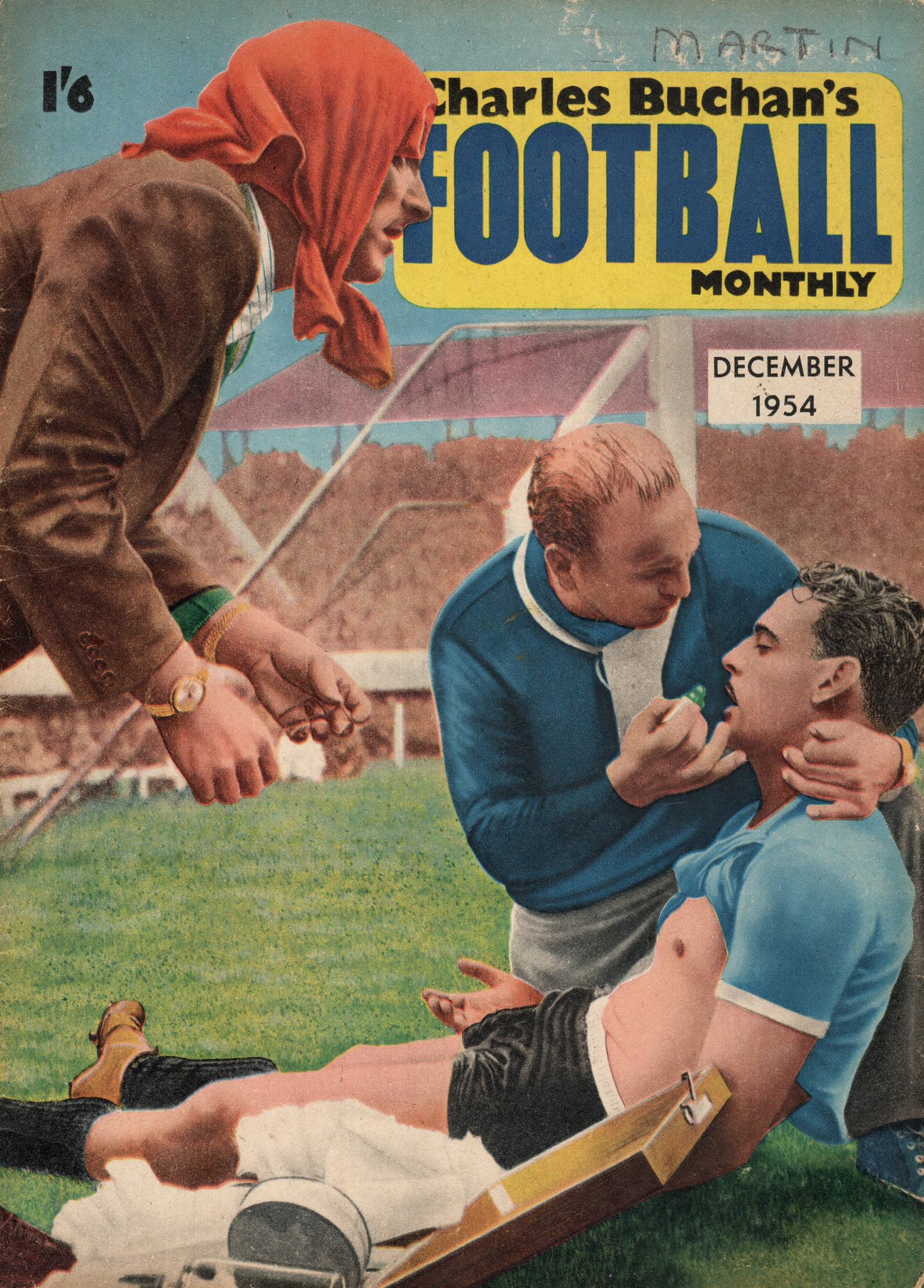 Charles Buchan’s Football Monthly December 1954